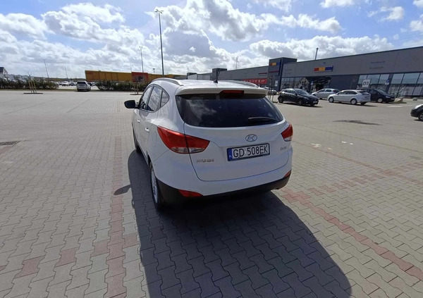 Hyundai ix35 cena 38900 przebieg: 183500, rok produkcji 2012 z Gdańsk małe 326